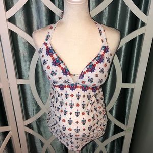 Boho Print Tankini Top